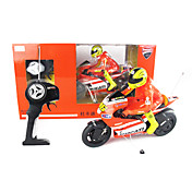 Rastar 01:10 ducati moto de controle remoto