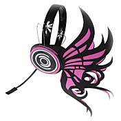 Cosplay Accessory Inspired by Vocaloid Magnet Swallowtail Butterfly Headphone