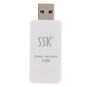 SSK USB 2.0 Card Reader pour MS Card