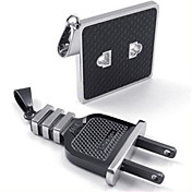 Coppia presa a sospensione spina (catena gratuito) (5,3 * 2,8 * 0,6 centimetri)