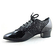 Men's Leatherette / Sparkling Glitter  Ballroom Dance Shoes