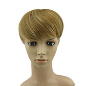 Full Lace Short Straight Blonde 100% Human Hair Wig