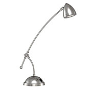 Silver LED Table Lamp with 5 Lights Electroplated Finish