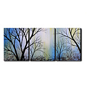 Dipinti a mano olio pittura di paesaggio Set oversize Paesaggio di 3