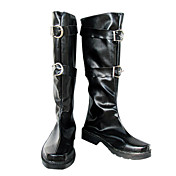 Cosplay Boots Inspired by Final Fantasy Sephiroth Black