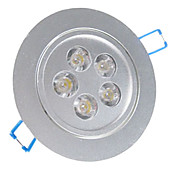 5W LED Ceiling Light with 5 LEDs in Round Feature