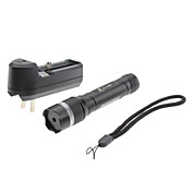 Flashlight Shaped 532nm Green Laser Pointer (1x16340, 1xCR123A)