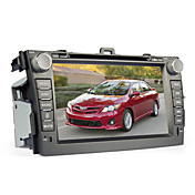 8 Inch Car DVD Player for TOYOTA COROLLA (Bluetooth,GPS,iPod,RDS,SD/USB,Steering Wheel Control,Touch Screen)