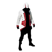 Cosplay Costume Inspired by Assassin's Creed III Connor Red And White Jacket