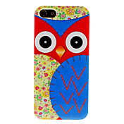 Big Owl Pattern Hard Case for iPhone 5