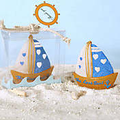 "De Love Boat" kaars in de oceaan golf geschenkdoos
