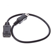 Micro USB Female to Mini USB Male Adapter Cable