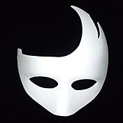 DIY Hip-pop One-Horm White PVC Party Mask