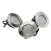1.5W 100-150LM 3000-3500K Warm White Light LED Ceiling Bulb (220V, 3-Pack)