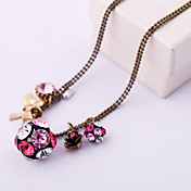 Women's Gem Short Pendant