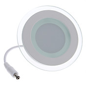 6W 600-660LM 3000-3500K Warm White Light Round LED Ceiling Bulb (110-240V)