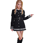 Fantaisie taille fine laine Manteau Lolita Sailor (2 Pièces)