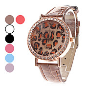 Women's PU Analog Quartz Wrist Watch (Assorted Colors)