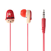 Stereo Finger Comfort Expresión en la oreja los auriculares para el iPad, iPhone, iPod