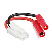 10CM HXT 4MM Female to Tamiya Male Connector / Adapter - 14awg Wire