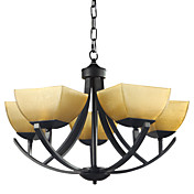 60W E27 Chandelier in Anchor Feature with 5 Lights