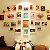 Moderna Photo Frame parete Collection-Set di 28 PM-28B