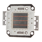 DIY 20W 800-1000LM Red Light 620-625nm Praça integrado módulo de LED (20-22V)