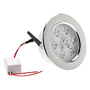 9W 800-850lm 3000-3500K Warm White Light LED-Deckenleuchte Lampe (85-265V)