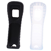 caixa do silicone protetor para wii / wii u controle remoto (cores sortidas)