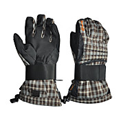 Rruesch-Waterproof Snowproof Skiën Handschoenen (zwart, bruin)