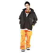 20000mm Waterproof FELICE-DOBY Unisex Skiën Jacket met Katoen Filler en afneembare mouwen (Multi-color beschikbaar)