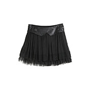 Elegant A-Linie Spitze Knielanger Petticoat