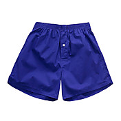 Männer 100% Cotton Blue Plain Weave Hose (M)