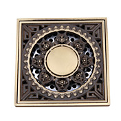 Banheiro Acessório de bronze antigo revestimento do assoalho Latão Drain-LK-1061