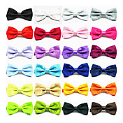Men's Trendy Solid Color Bow Tie