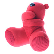 Oso de peluche de altavoces estéreo con USB Flash Drive & Ranura para tarjeta SD