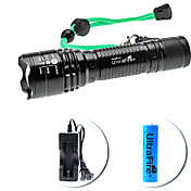 ultrafire 875 Fokus einstellbaren Zoom-5-Modus CREE XM-L T6 LED Taschenlampe Set (900lm, 1x18650)