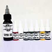 Top Quality Tattoo Ink Set 1 * 30 ml and7 * 5ml