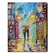 Dipinti a mano persone pittura ad olio 1211-PE0076