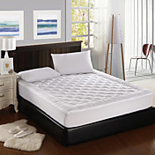 300TC Cotton Stripe With Diamond Quilting Mattress Pad