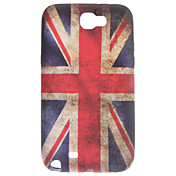 Retro Design UK National Flag Pattern Soft Case for Samsung Galaxy Note 2 N7100