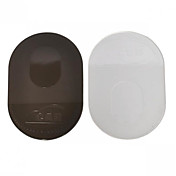 Antideslizante almohadilla (Forma Transparente, Oval Negro)