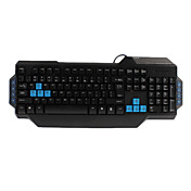E-3LUE ergonomique LED Multimedia Keyboard Gaming Advance USB et souris combo