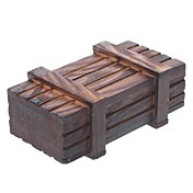6 "Magic Wooden Box med Secret Drawer