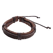Binding Cow Leather Cord Bracelet