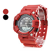 Multi-funzionale da uomo Style gomma automatico analogico-digitale orologio da polso (colori assortiti)
