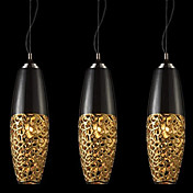 40W Ceramic Vintage hanglamp met 3 lichten