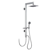 moderne 200 * 200mm centerset veggfeste dusjpanel hånddusj - maleri overflate