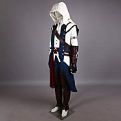 Cosplay Costume Inspired by Assassin's Creed III Connor Assassin Uniform (White Ver.)