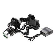 YM2008 5-Mode Cree XM-L T6 LED Headlamp (10w, 350LM, Battery Pack + AC Charger)